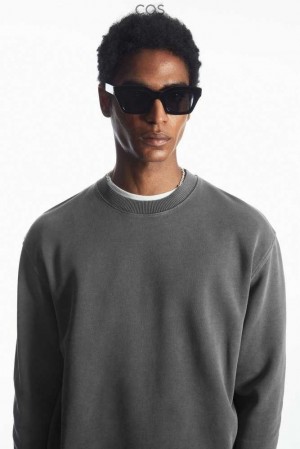 Felpe Uomo COS Relaxed-Fit Sweatshirt | 4036875-QA