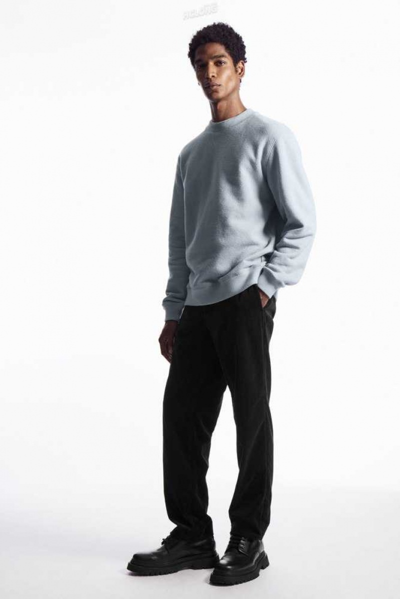 Felpe Uomo COS Textured-Jersey Sweatshirt | 2807695-OF