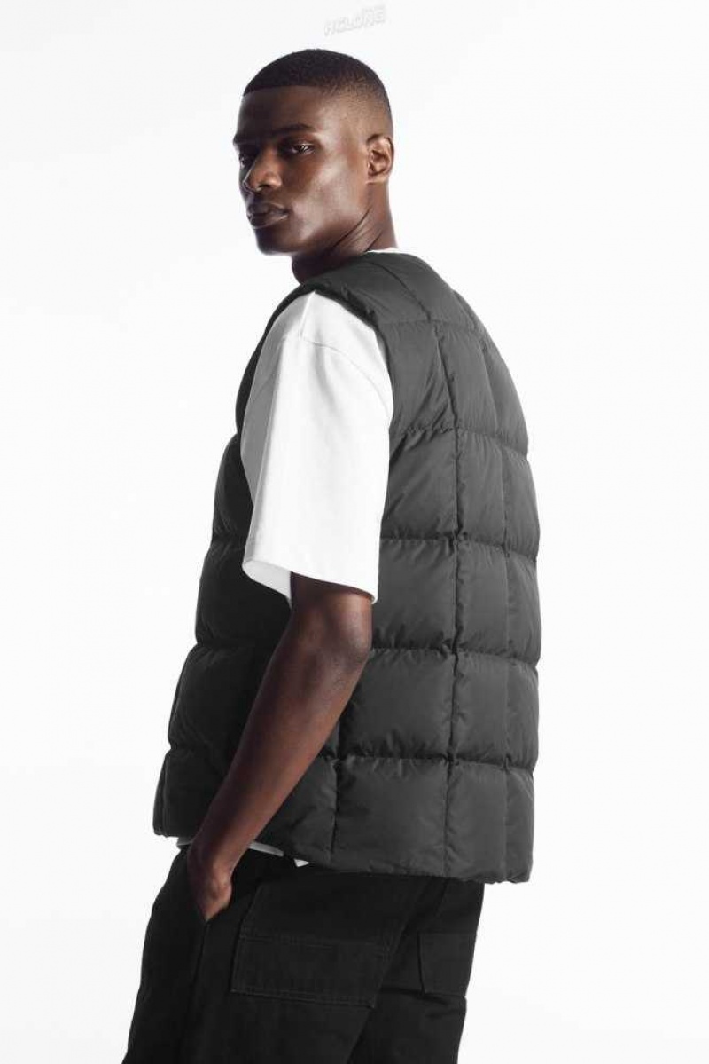 Gilet Uomo COS Trapuntato Imbottito Liner | 9625874-DK