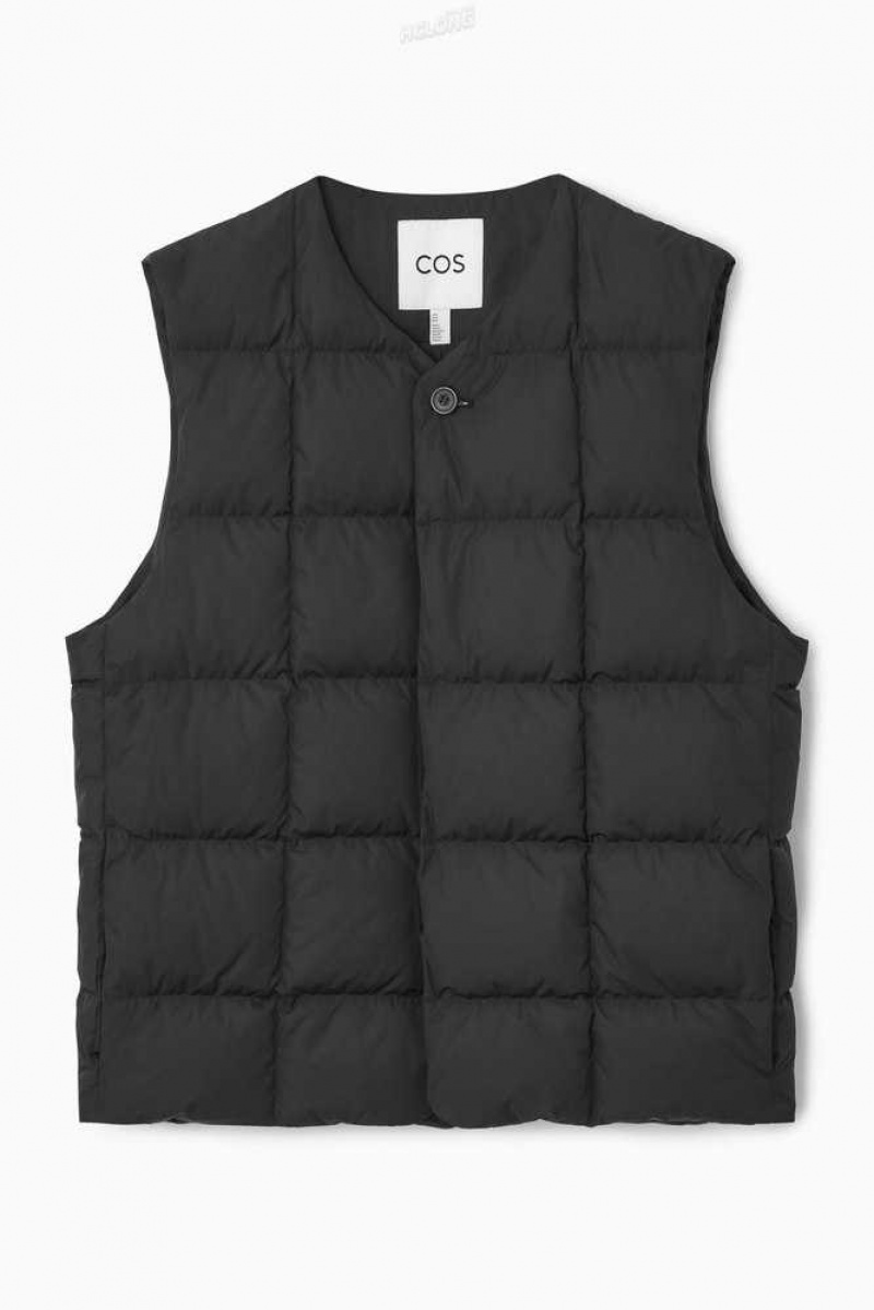 Gilet Uomo COS Trapuntato Imbottito Liner | 9625874-DK