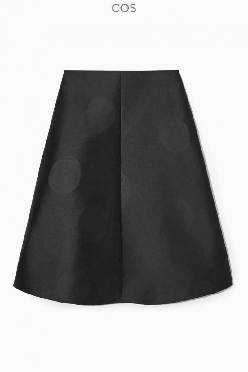 Gonne Donna COS Polka-Dot Taffeta Midi Skirt | 2973158-QK