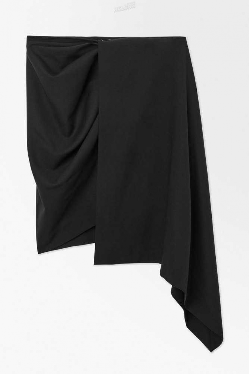 Gonne Donna COS The Asymmetric Draped Mini Skirt | 7159803-LQ