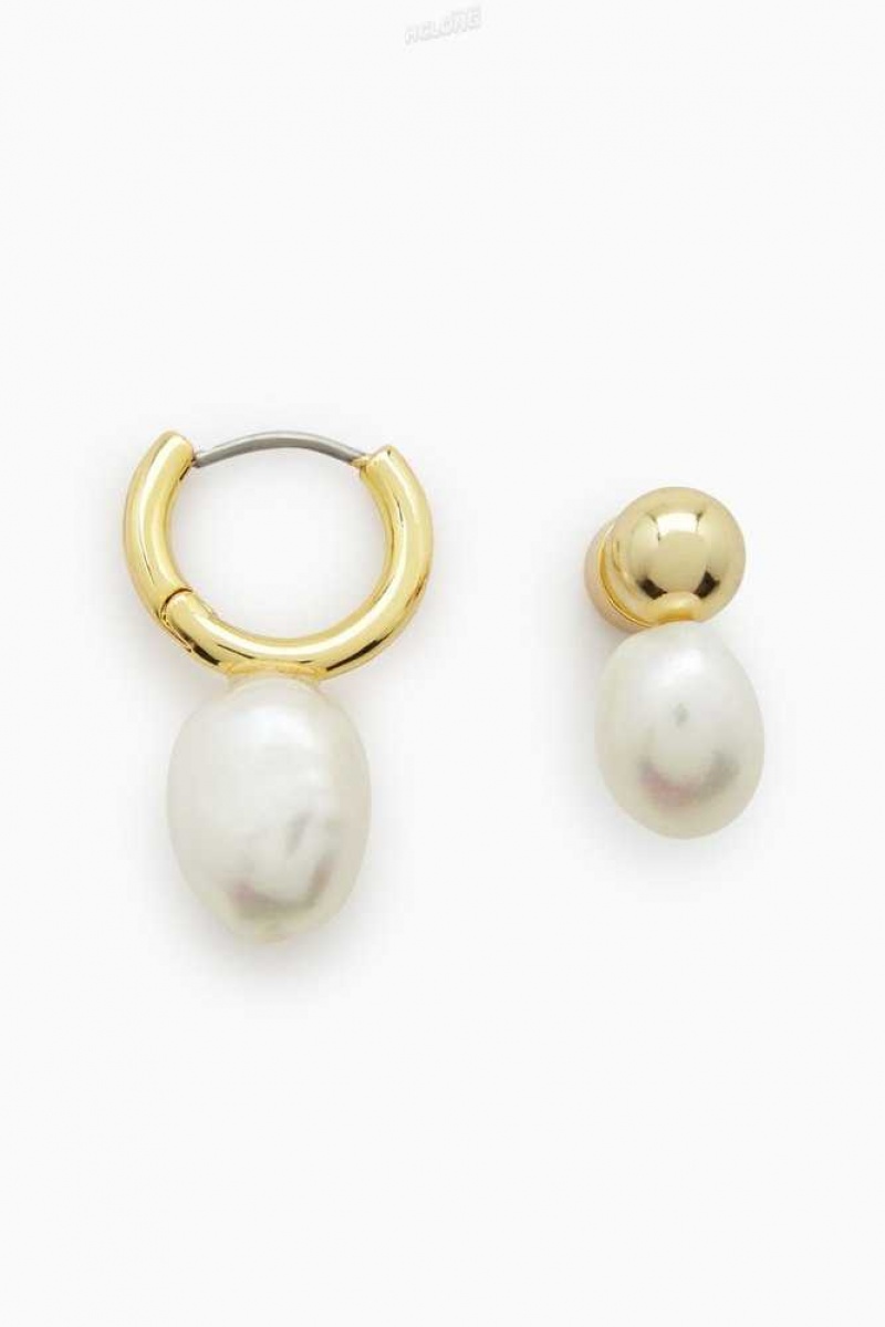 Orecchini Donna COS Mismatched Pearl | 0352749-UG