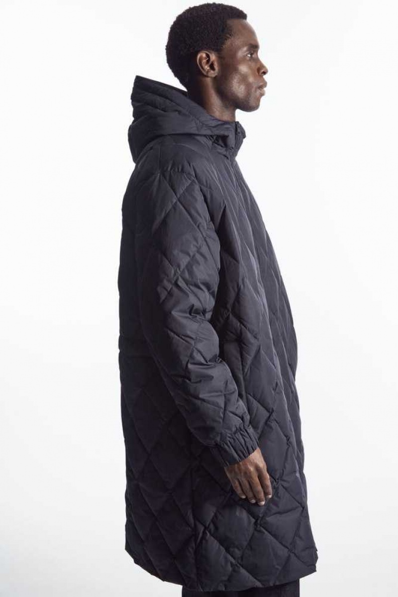 Parka Uomo COS Diamond-Trapuntato Imbottito | 0412635-GM